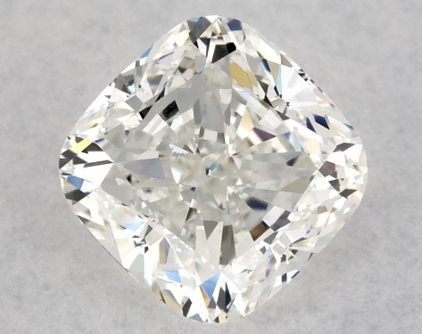 GIA 0.51 Carat H-VS1 Ideal Cut Cushion Modified Diamond